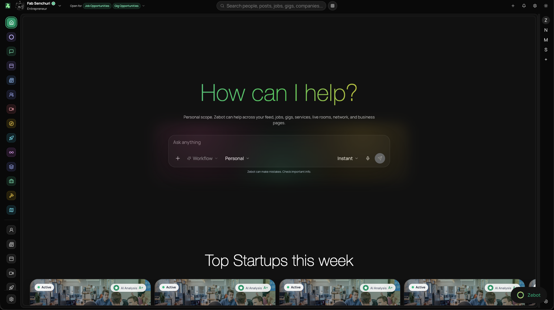 Zecute — the platform